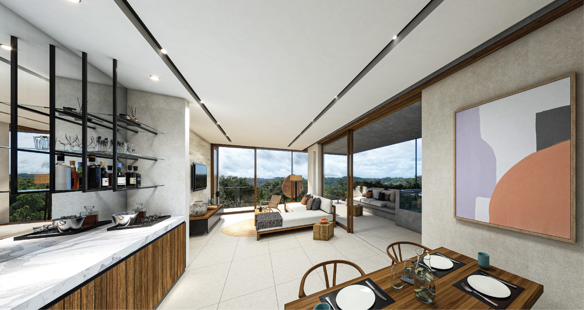 balcony view